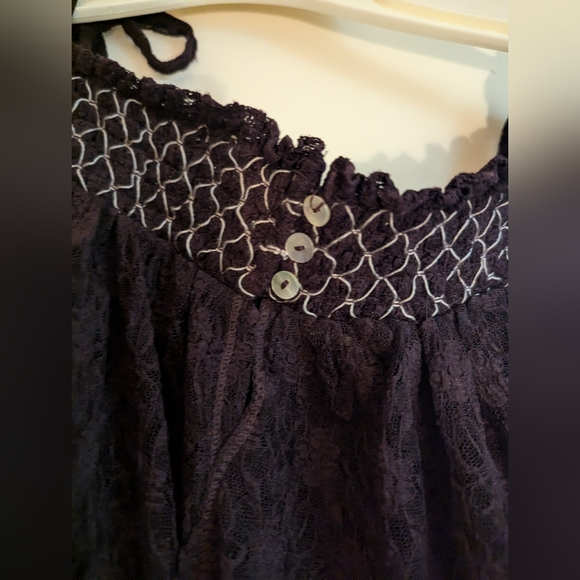 Free People - FP Intimately Rule the World Lace Romper, size XL, NWT - Picture 6 of 7